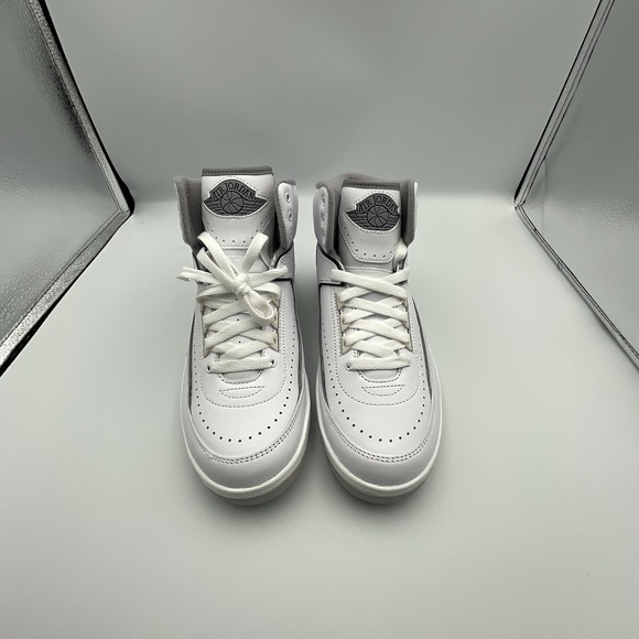 Nike Air Jordan 2 Retro Grey/white Men's Size 6.5 Dq8562-100